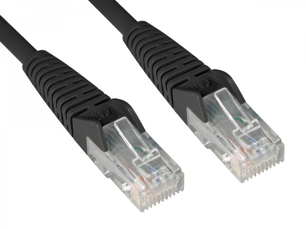 CAT6 7.5MTR UTP PATCH LEAD - BLACK (T568A SPEC) PROLINK