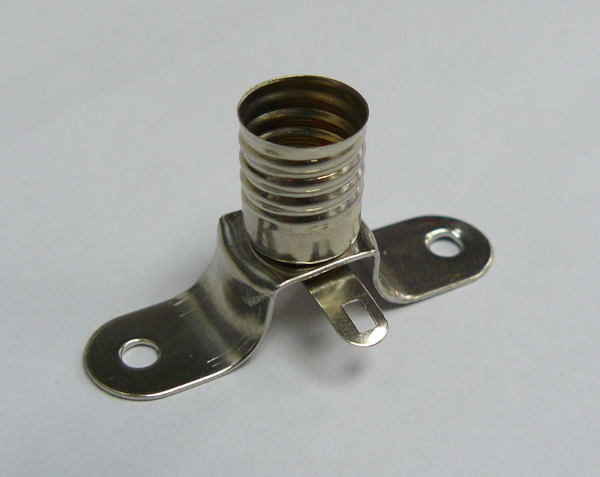 MES Bulb Holder - Solder Tags - High Quality
