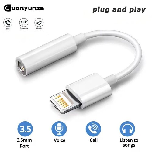 Lightning Headphone Adapter for IPhone 