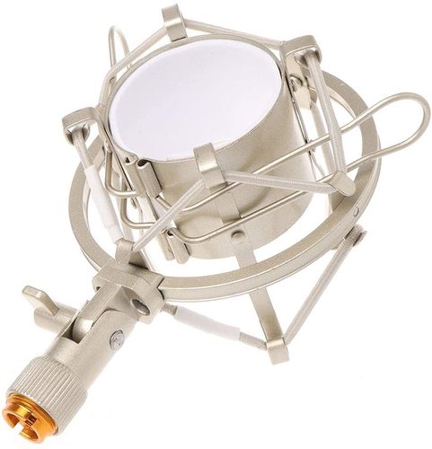 Microphone Shock Mount - Silver 