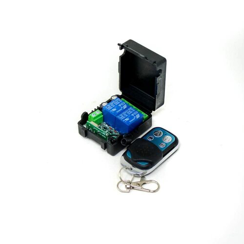Remote Control Transmitter & Receiver - 12V, 2CH RF Wireless 