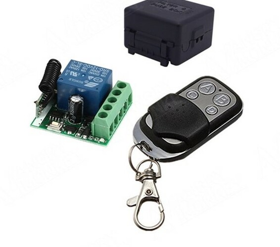 Wireless Remote Control Switch DC12V 10A 1CH relay Receiver Module