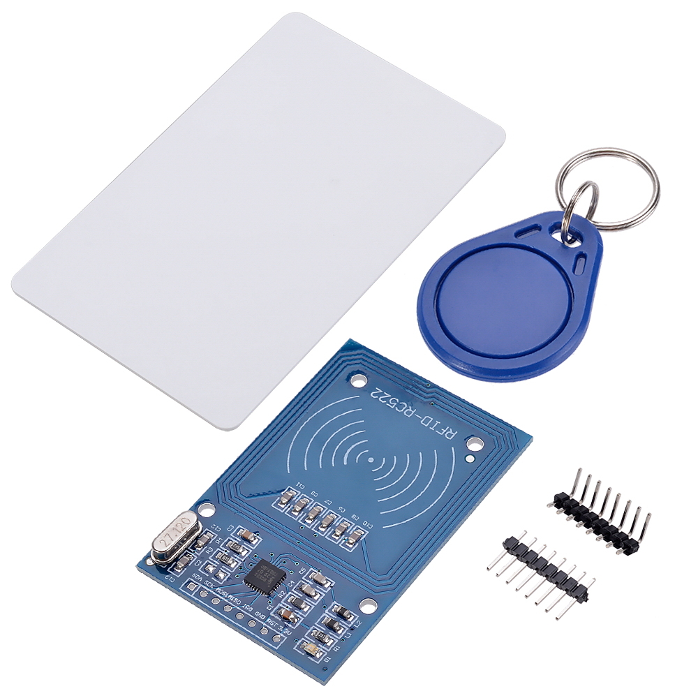 Modul IC Karten Induktions Sensor RC522 RFID freier S50 Karten Schlüsselkett KQ 
