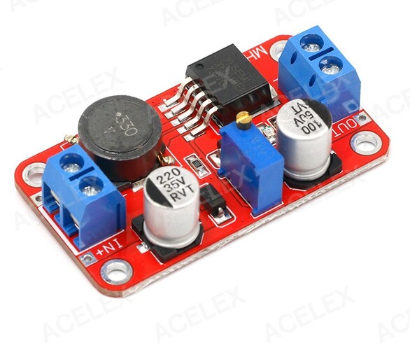 DC-DC 5A Adjustable Boost Power Supply Module