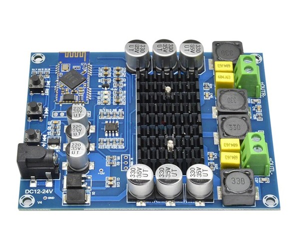 Amplifier Module 120W Power Bluetooth 4.0 Dual Channel Stereo 