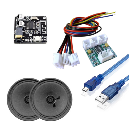 Mini Digital Amplifier Board With Bluetooth Kit