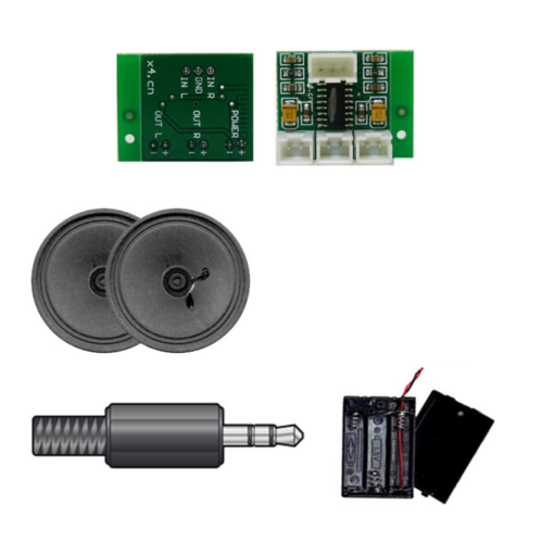 Mini Digital Amplifier Board Dual-Channel Power Kit 
