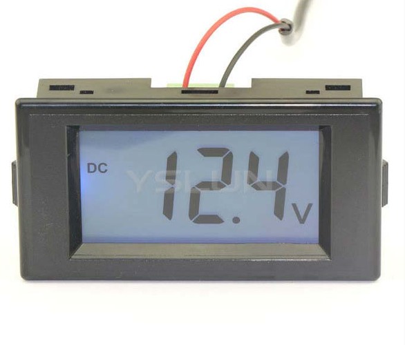 LCD DC Voltage Digital Panel Meter