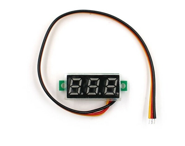 Mini voltmeter 2.5-100v LED 