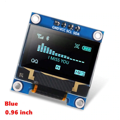 Blue OLED LCD Display Module 128x64 0.96 inch 