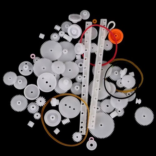 Plastic Gear Pully Set - Robotic Model