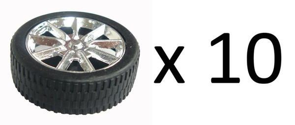 38mm Plastic Mag Wheel 2.4mm Hole