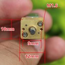 Geared Motor N20 DC 3 - 6V 100RPM High Torque thumbnail