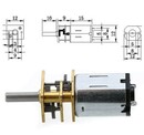 Geared Motor N20 DC 3 - 6V 100RPM High Torque thumbnail