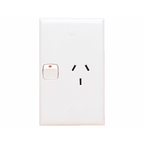 Power Point. Single. Vertical White