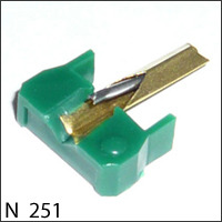 Stylus - SHURE N75-3 78rpm (For all 75 Series)