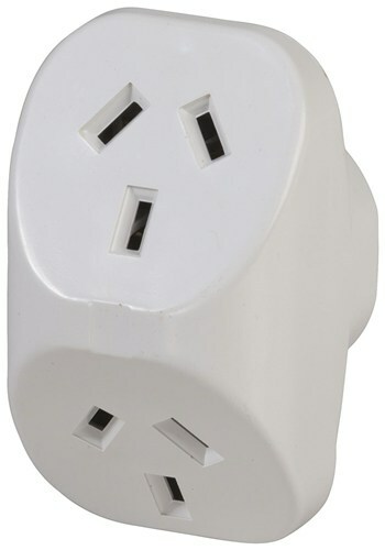 Mains Double Adaptor