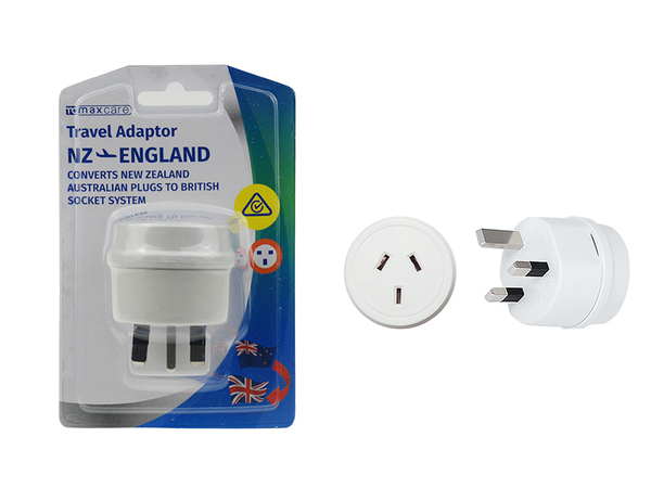 Universal Travel Adaptor - NZ to England HK