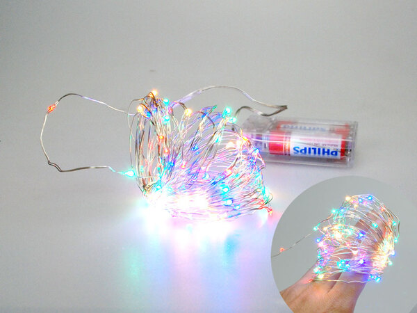 LED Xmas Light 80L x 8m String Lights Multi Color