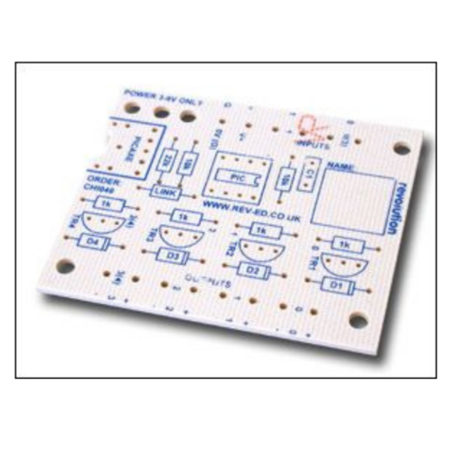 Project board PCB for the PICAXE-08m2