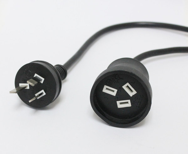 Power Extension Leads - 10A 1.0mm Cable
