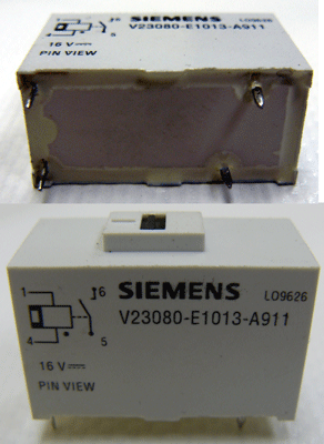 Latching Relay 16V DC Coil, Contact SP/ST N/O