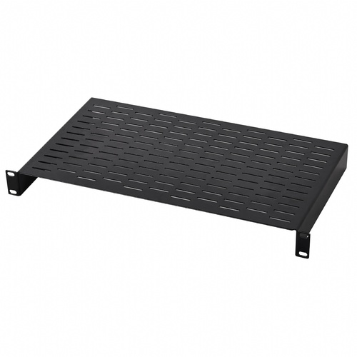 Rack Shelf - 19 Inch 1U High - Slotted Shelf