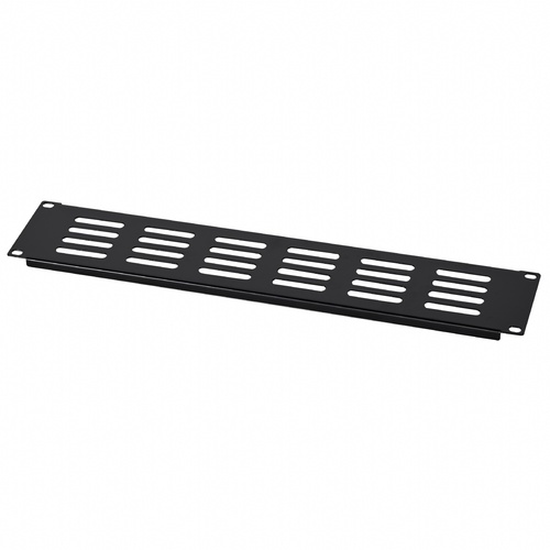 19" Blanking Plate - 2U - Vented