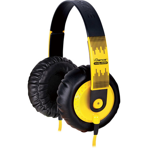 iDance SEDJ 600 Headphones Yellow