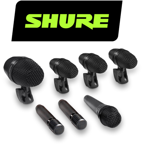 配信機器・PA機器・レコーディング機器 SHURE PGADrumkit7 PGADRUMKIT7 7-Piece Drum Microphone Kit – Shure Singapore