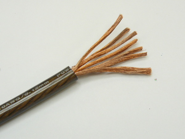 8 Gauge O.F.C Professional Grade Power Cable. Shark