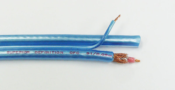 8.0mm Twin O.F.C Twin Professional Grade RCA Cable - SG08F2