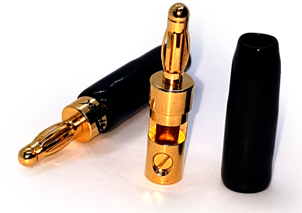 Shark Banana Plug Short. Gold High Quality. Black