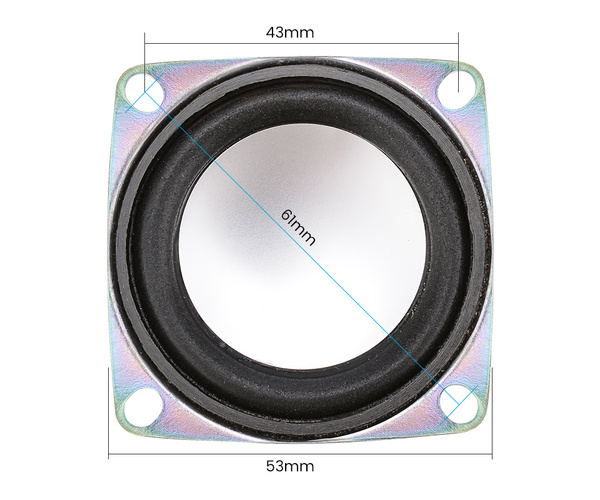 2" Inch 4 Ohm 3 Watt Full Range Speaker