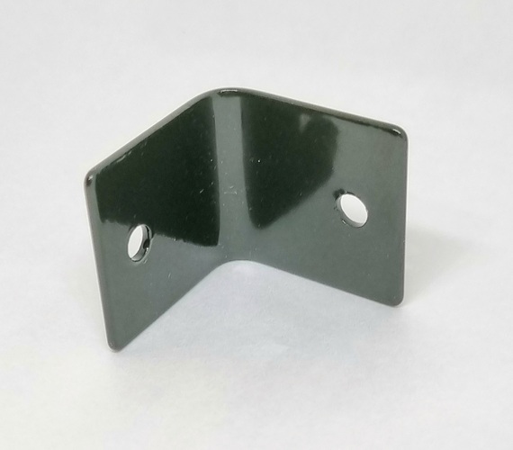 Metal corner 2 hole - 25 x 25 x 25mm