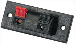 Speaker Plate - Rectangle 2 Way