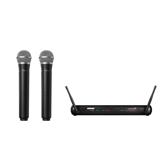 Shure SVX288-PG58 SVX Dual Wireless System with 2 x PG58 Handhelds
