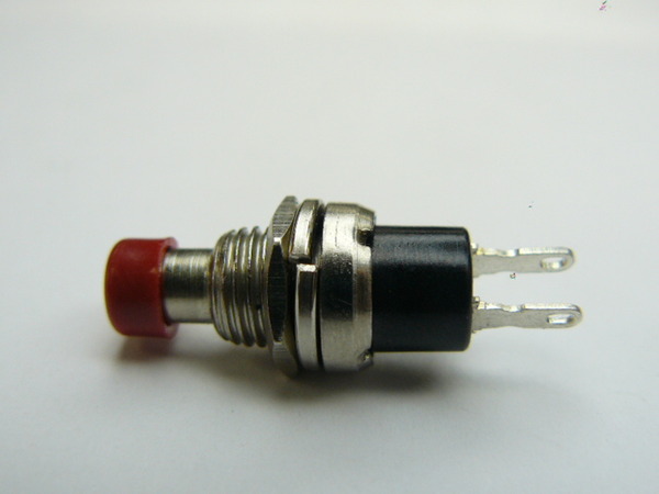 Switch Momentary Push Button Red
