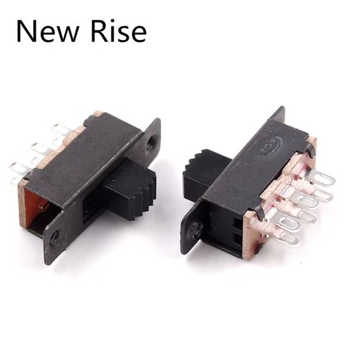 Slide Switch Small ON-ON, DP/ST