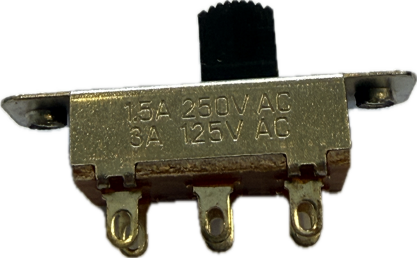 Slide Switch Med ON-OFF-ON DP/DT