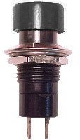 Switch latching Push Button, Push on / Push Off, Chassis Mount