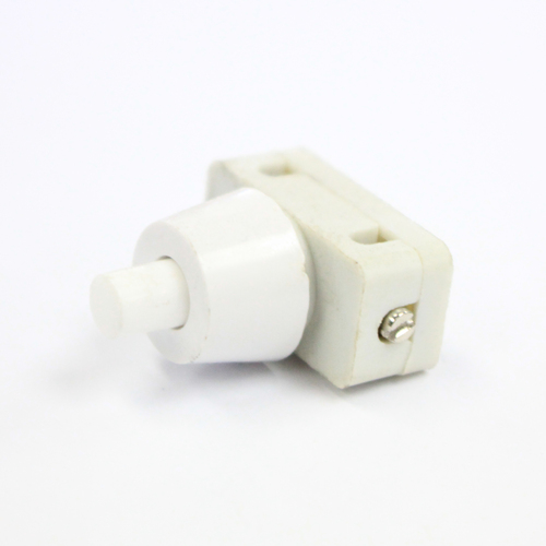 Lamp Switch latching Push Button, Push on / Push Off, Chassis Mount