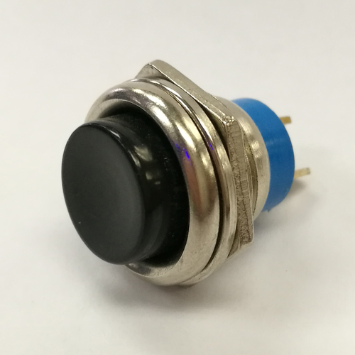 Switch Momentary Squat Push Button, Push On, 2 Amp 250V