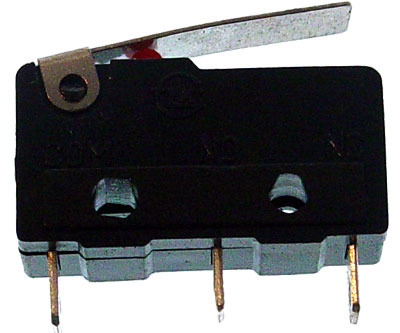 Switch Micro, Lever Action, SP / DT 3P, 3 Amp 250V