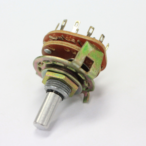Switch Rotary 3 pole 4 way flat shaft