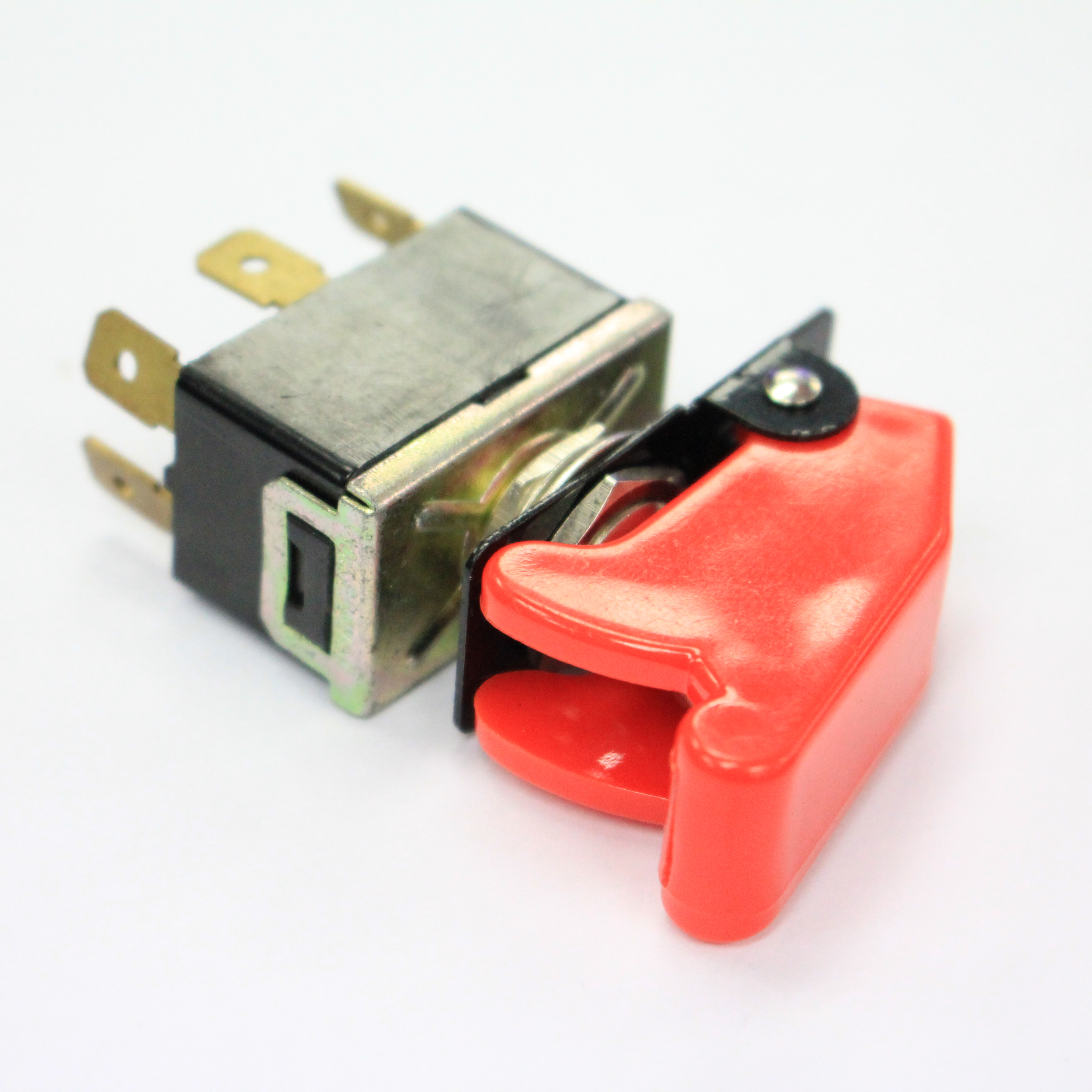 Toggle Switch Cover Red Suits Up To 20mm Toggle 12mm Hole Sound