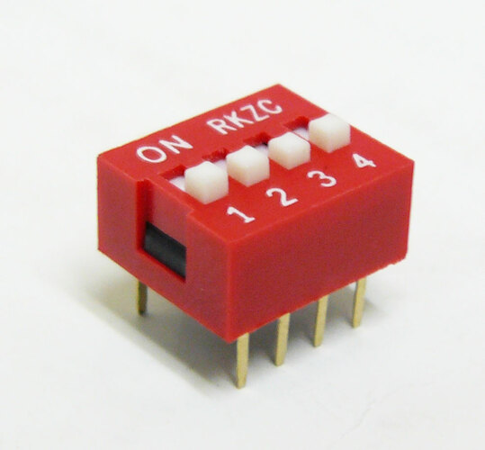 DIP Switch PCB Mount