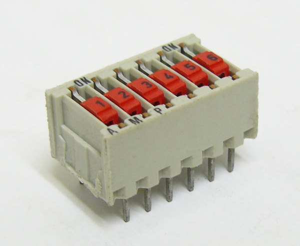 DIP Switch PCB Mount