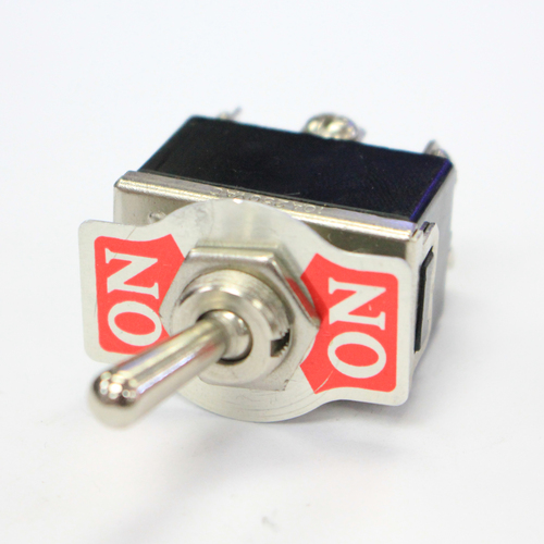 DPDT 10-Amp Toggle Switch with ON / ON Position.