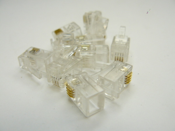 Telephone Handset Plug - RJ10 4 Wire